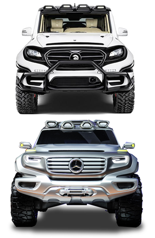 Illustration for article titled Italian Coachbuilder's Modified G-Wagen Sure Looks Like This 2012 Mercedes Concept